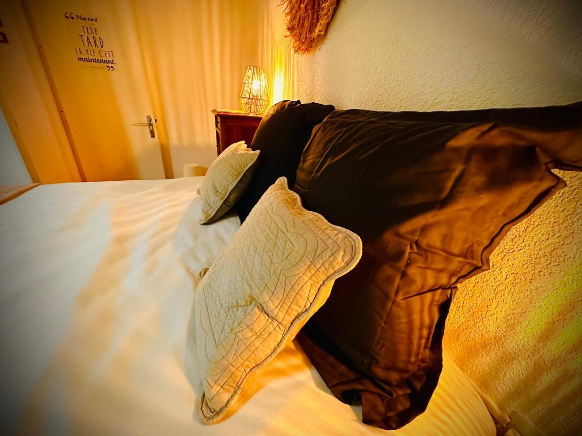 Residence Le Sunset Marseillan-Plage, Entre Mer Et Lagune De Thau, Etape Velo, Famille, Couple, Vrp, Toutou Admis, Jardin, Parking Prive Gratuit, Velos, Clim, Wifi Fibre Gratuite, Commodites, Plage Et Piste Cyclable A Proximite, 6 Couchages Nous Cont Eksteriør billede